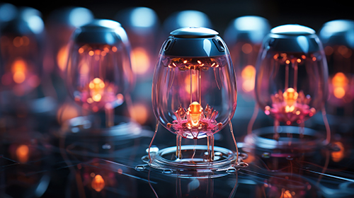 microscopic glasslike robotic medical devices